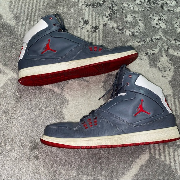 Nike Air Jordan 1 Flight Basketball Sneakers 23 Gray Retro - Picture 1 of 12